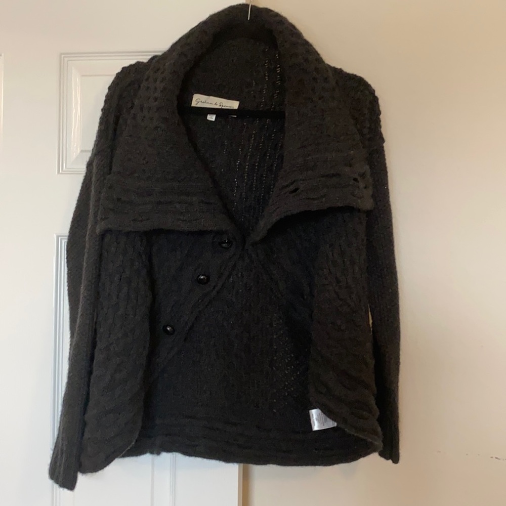 Graham & Spencer Cashmere Cardigan Sweater